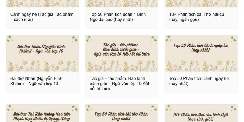 Toàn bộ bài giảng tại VanVN đều được biên soạn chi tiết